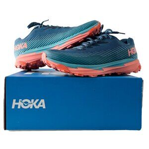 HOKA Torrent 2 Trail Running Shoes Women’s 9.5B | Real Teal/Cantaloupe